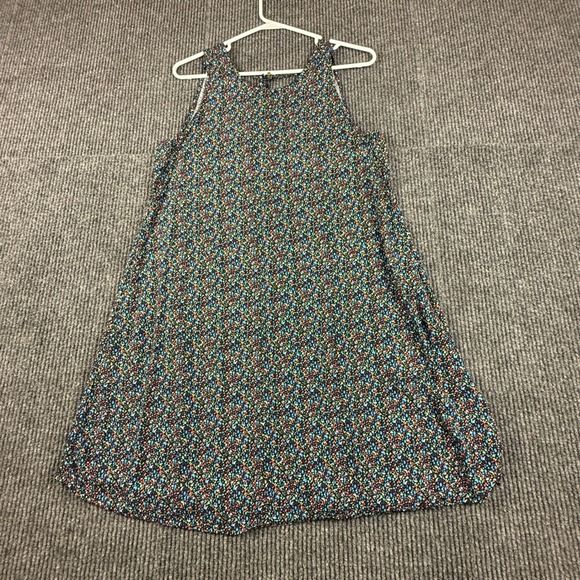 GAP Dresses & Skirts - Gap Womens Sleeveless Swing Tank Dress XS Black Multicolor Print 718753-00 Mini